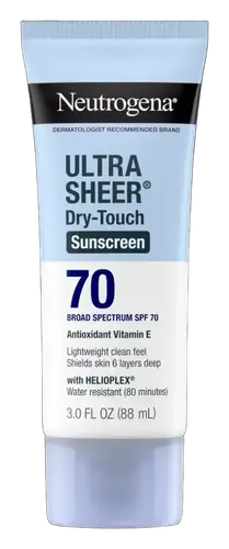 Neutrogena Ultra Sheer Dry-Touch Sunscreen Broad Spectrum SPF 70