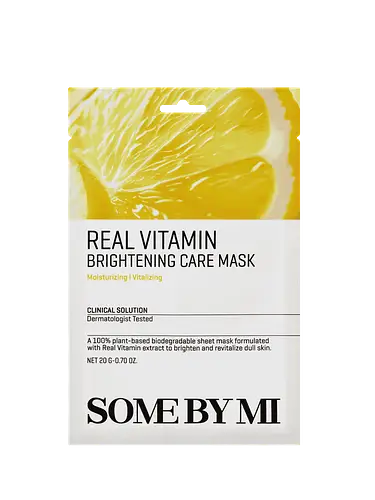 Some By Mi Real Care Mask Vitamin Brightening