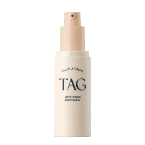 TAG Velvet Fixing Foundation 01 Light Beige