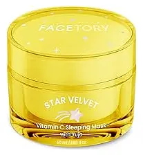 Facetory Star Velvet Vitamin C Sleeping Mask With Yuja