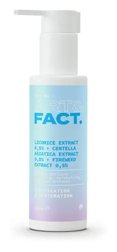 Art & Fact Licorice Extract 0.5% + Centella Asiatica Extract 0.5% + Fireweed Extract 0.5% Cleanser
