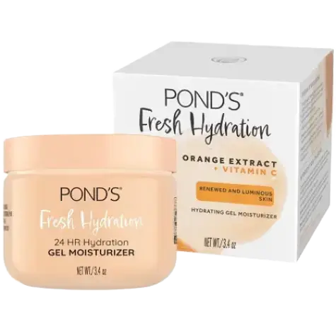 Pond's Fresh Hydration Gel Moisturizer Orange Extract + Vitamin C