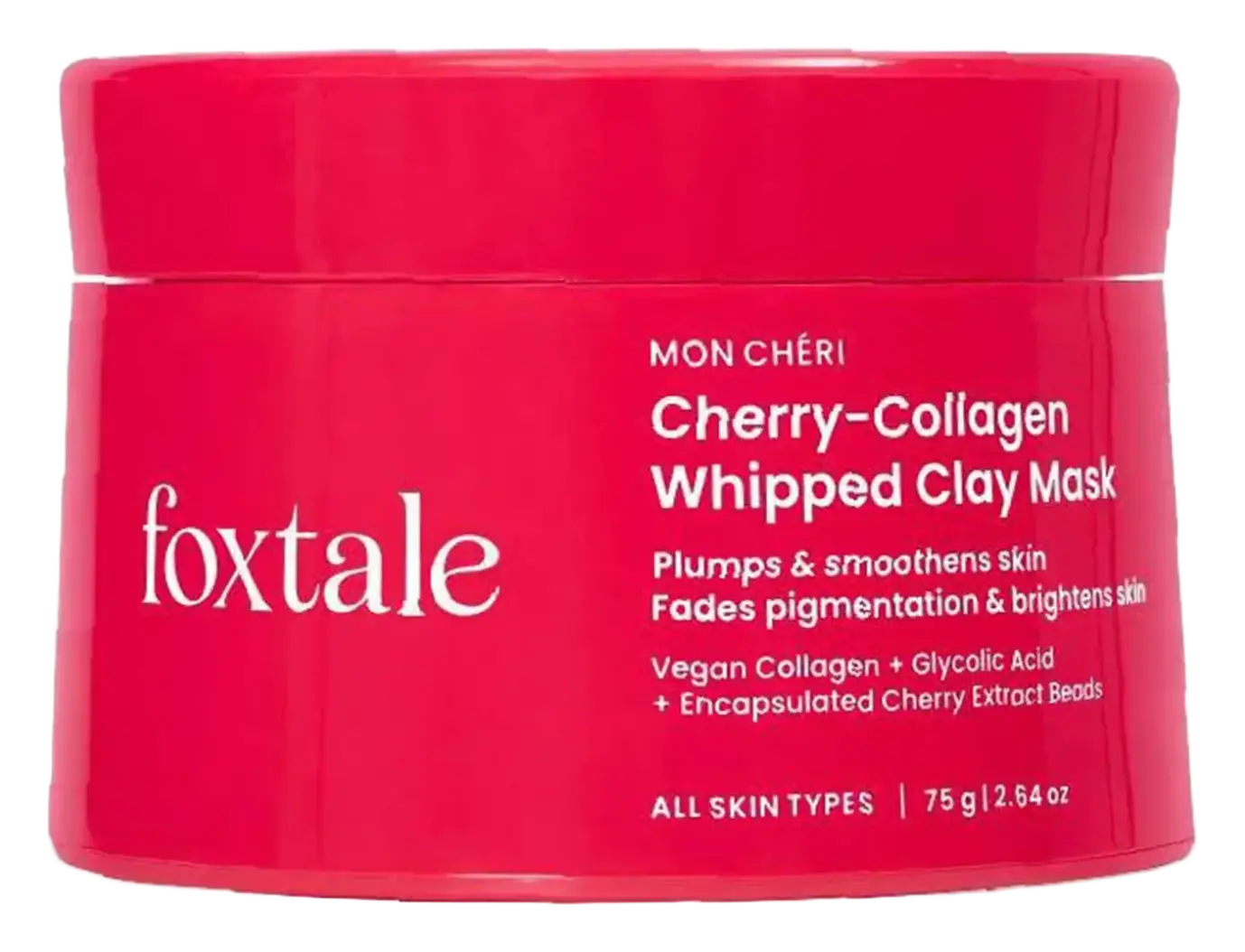 Foxtale Cherry-Collagen Whipped Clay Mask