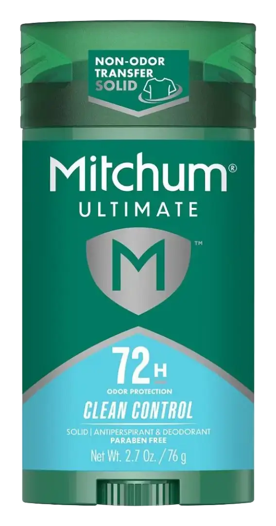 Mitchum 72-Hours Clean Control Solid Antiperspirant & Deodorant