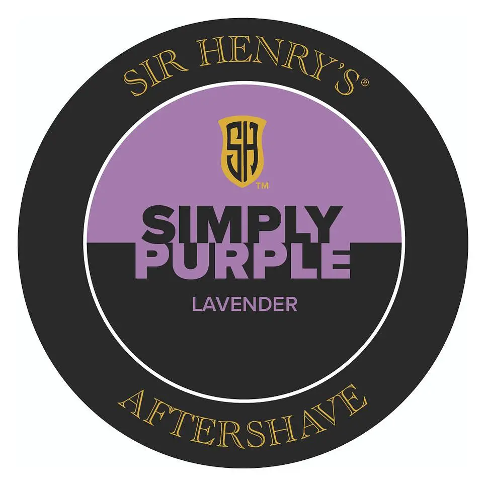 Sir Henry's Aftershave Splash Simply Purple Lavender
