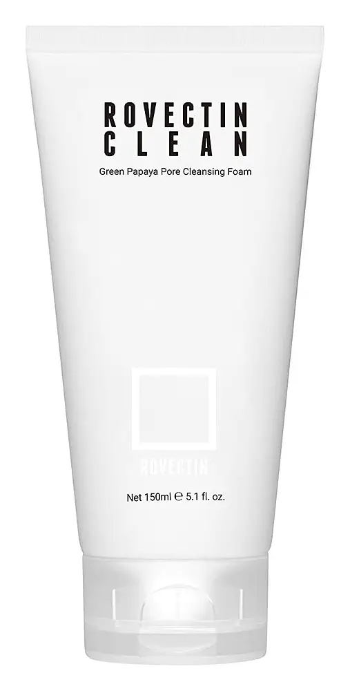 Rovectin Clean Green Papaya Pore Cleansing Foam