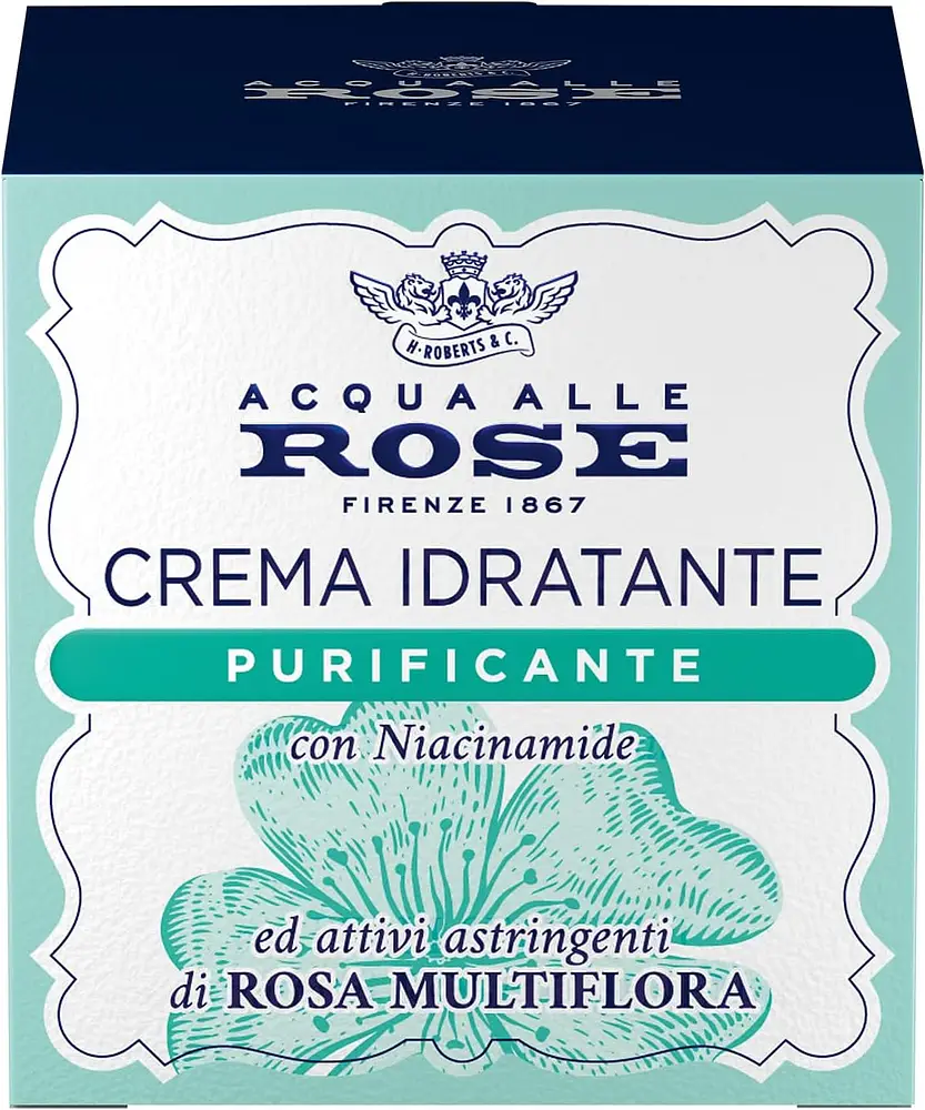 Acqua Alle Rose Crema Viso Idratante Purificante