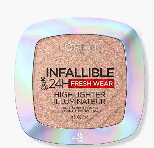 L'Oreal Infallible 24H Fresh Wear Highlighter Color 15 champagne glow