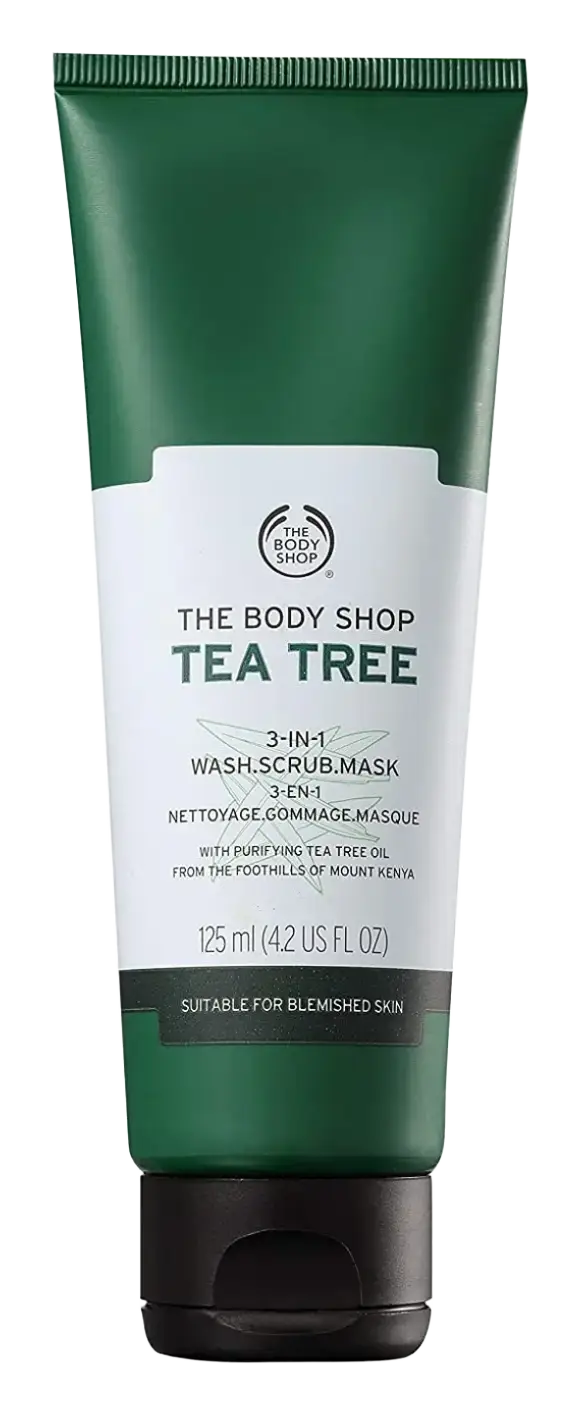 The Body Shop Tea Tree 3-in-1 Wash.Scrub.Mask