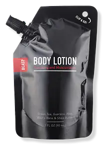 Beast Travel Size Body Lotion Pouch
