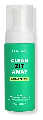 I Dew Care Clean Zit Away Salicylic Acid Acne Foaming Cleanser