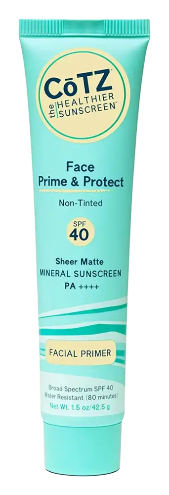 Cotz Skincare Face Prime & Protect SPF 40 Non-tinted