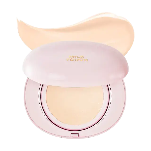Milk Touch All-Day Skin Fit Milky Glow Cushion 15N Fair Ivory