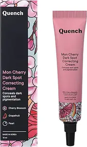 Quench Botanics Mon Cherry Dark Spot Correcting Cream Peach