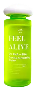 Prettywell Feel Alive PHA + BHA Gentle Exfoliating Toner
