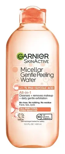 Garnier Micellar Gentle Peeling Water With 1% PHA & Glycolic Acid US