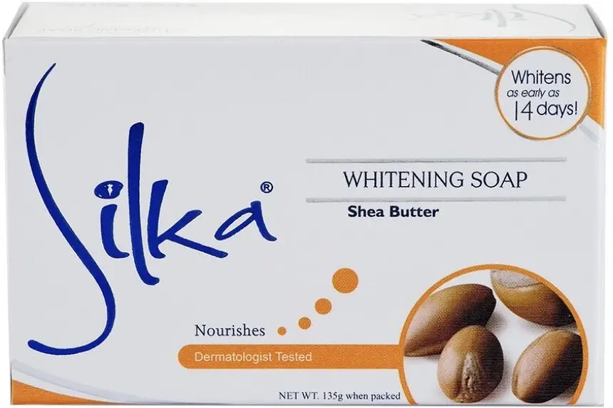 Silka Whitening Soap Shea Butter