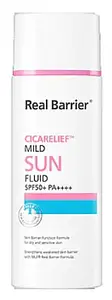 Real Barrier Cicarelief Mild Sun Fluid SPF 50+ PA++++