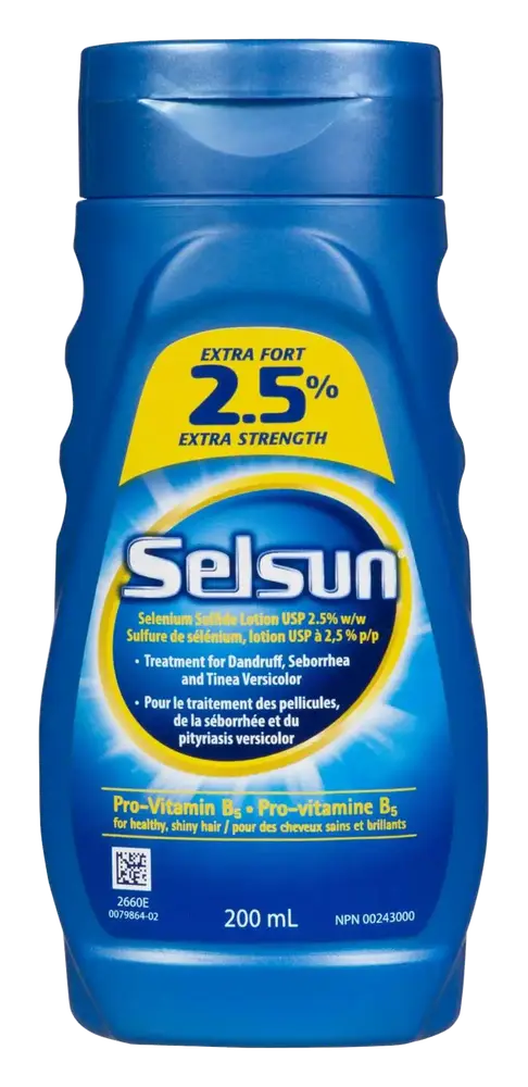 Selsun Blue Extra Strength Selenium Sulfide Lotion 2.5% Canada