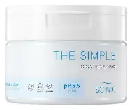 SCINIC The Simple Cica Toner Pad