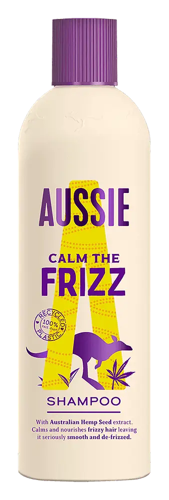 Aussie Calm The Frizz Shampoo with Hemp