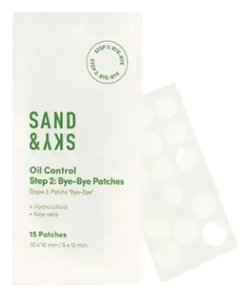 Sand and Sky Oil Control Dual Action Blemish Patches Bye-Bye Patches