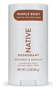 Native Whole Body Deodorant Stick Coconut & Vanilla