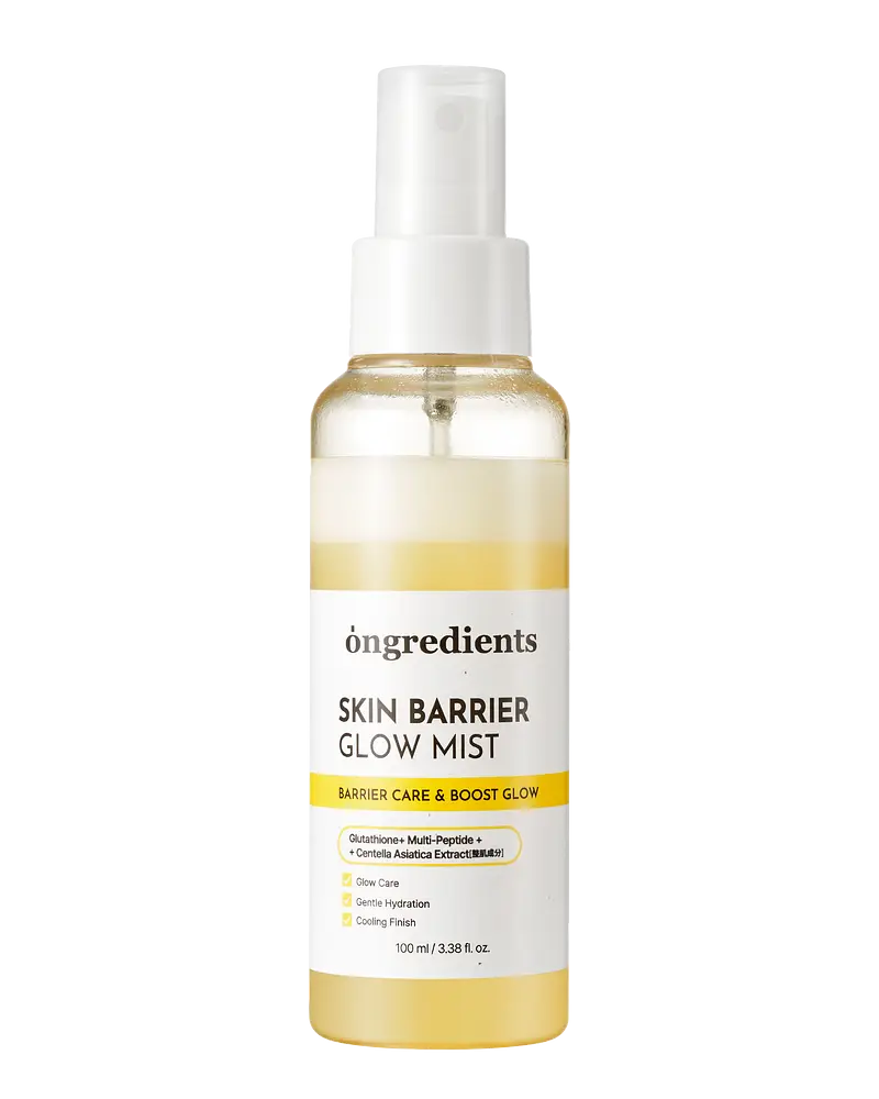 ongredients Skin Barrier Glow Mist