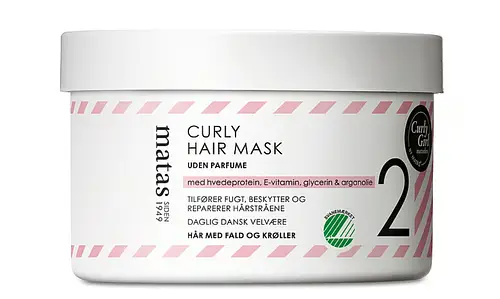 Matas Curly Hair Mask Uden Parfume
