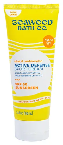Seaweed Bath Co. Active Defense SPF 50 Sport Hybrid Sunscreen