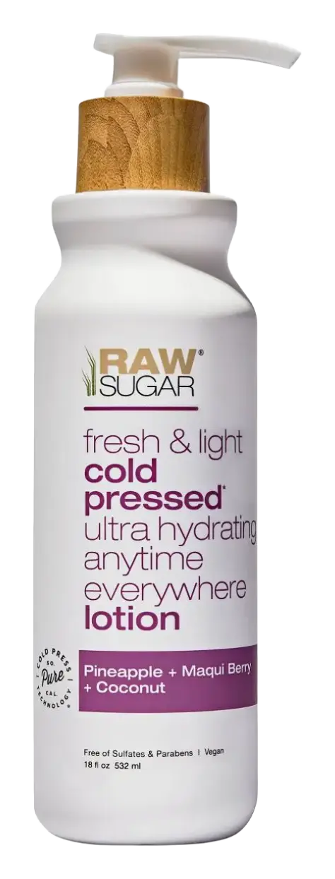 Raw Sugar Simply Body Lotion Pineapple + Maqui Berry + Coconut