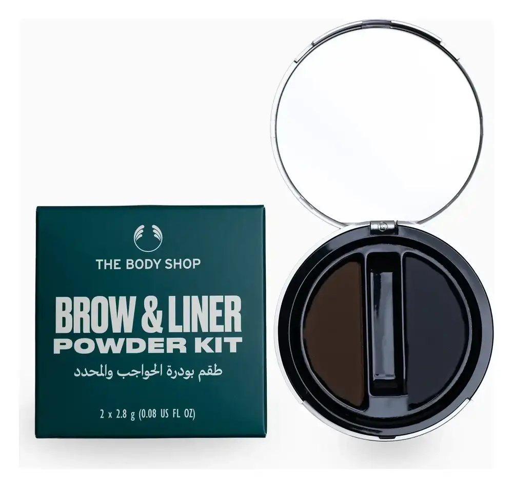 The Body Shop Brow & Liner Powder Kit 904 Pine Tree