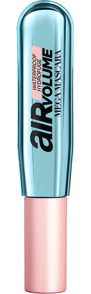 L'Oreal Air Volume Mega Mascara Waterproof Lightweight Blackest Black