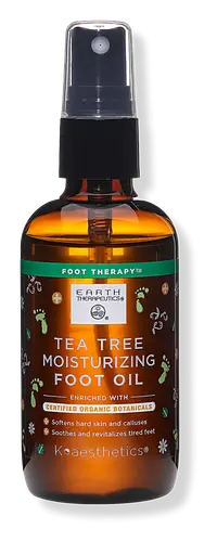 Earth Therapeutics Tea Tree Moisturizing Foot Oil