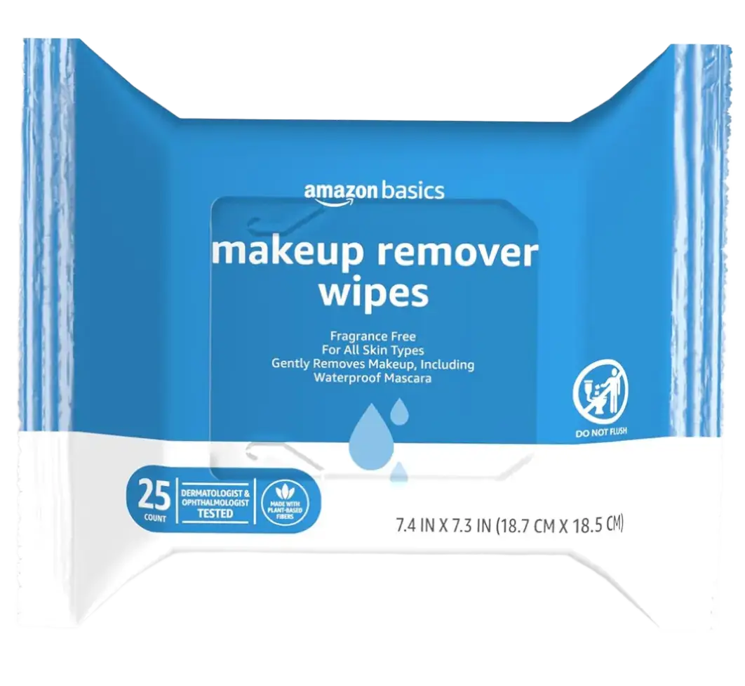 Amazon Basics Makeup Remover Wipes