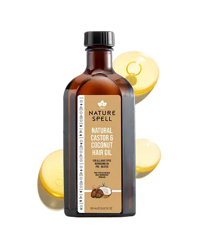 Nature Spell Natural Hair Oil Castor & Coconut Oil
