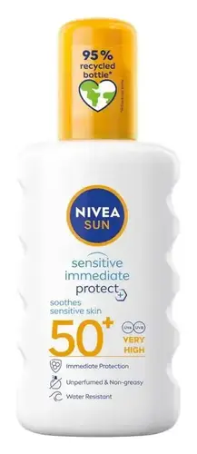 Nivea Sun Sensitive Immediate Protect Spray SPF 50+ South Africa