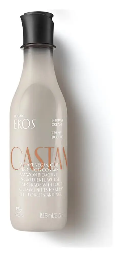 Natura Gel De Duche Cremoso Castanha - Ekos