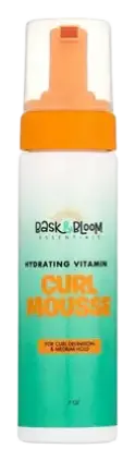 Bask & Bloom Hydrating Vitamin Curl Mousse