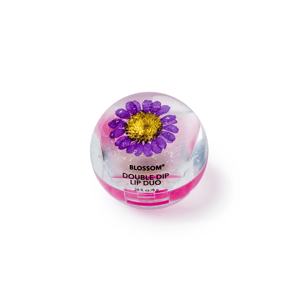 Blossom Double Dip Lip Duo Gloss Purple