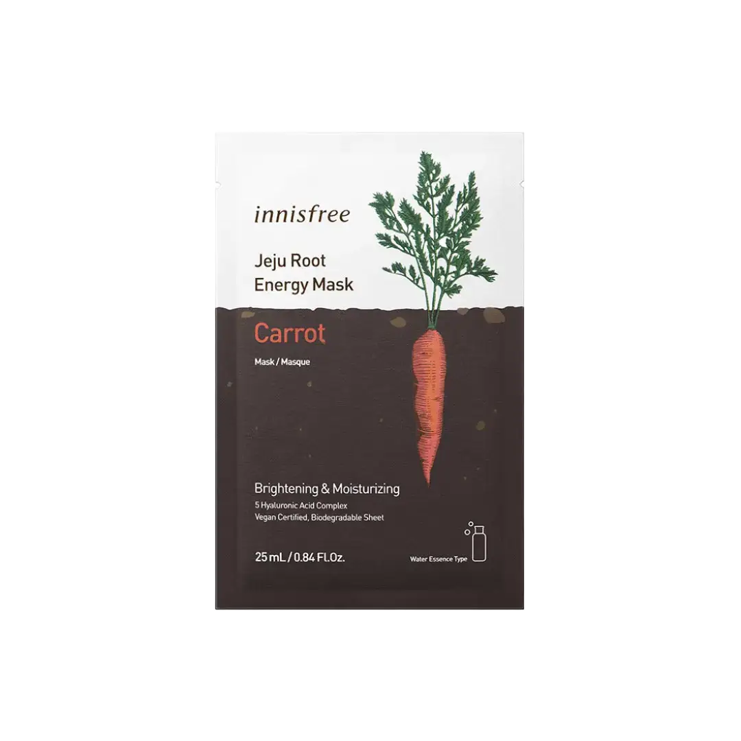 innisfree Jeju Root Energy Mask Carrot