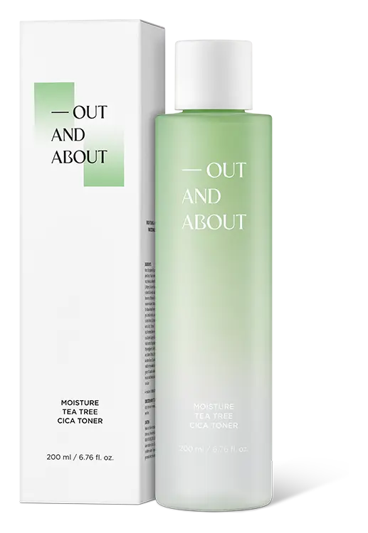 Out & About Moisture Tea Tree Cica Toner