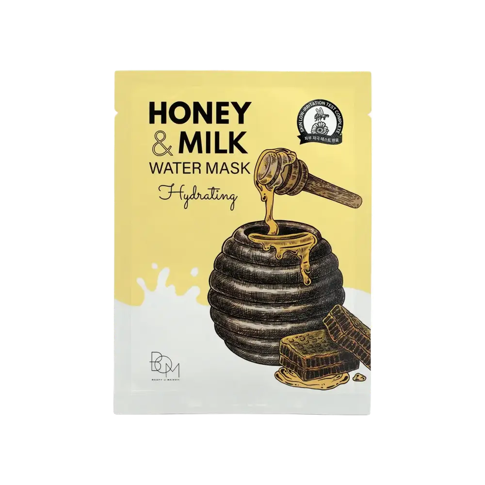 B.O.M - Beauty Of Majesty Honey & Milk Water Mask Hydrating