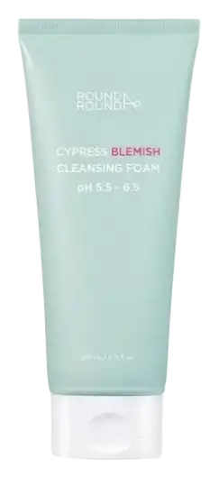 ROUND A'ROUND Cypress Blemish Cleansing Foam