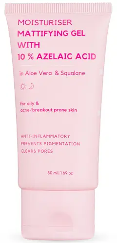 Standard Skin and Beauty Mattifying Gel Moisturiser With 10% Azelaic Acid