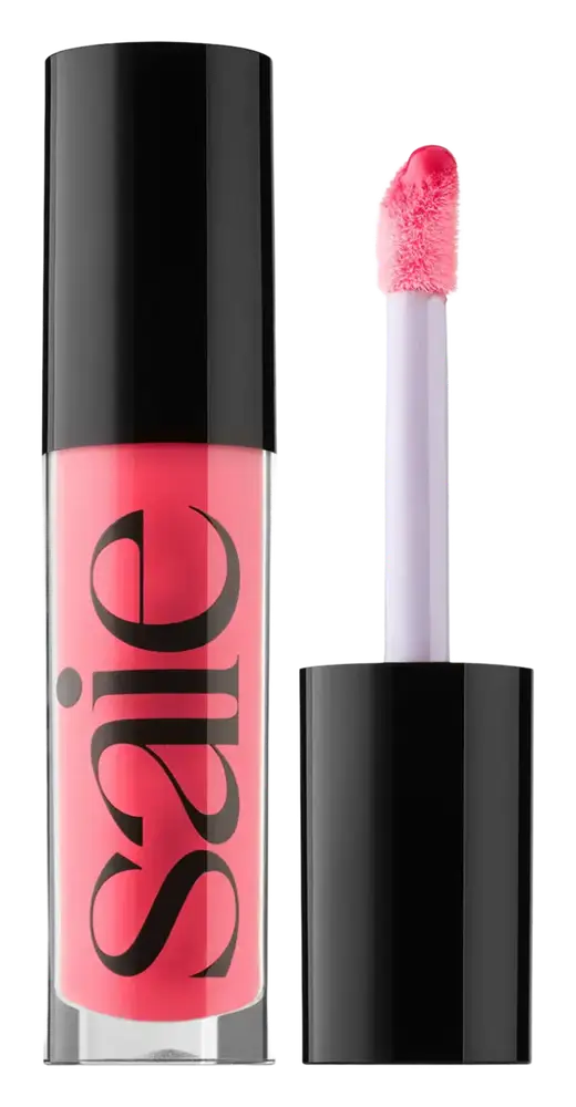 Saie Glossybounce High-Shine Hydrating Lip Gloss Oil Play