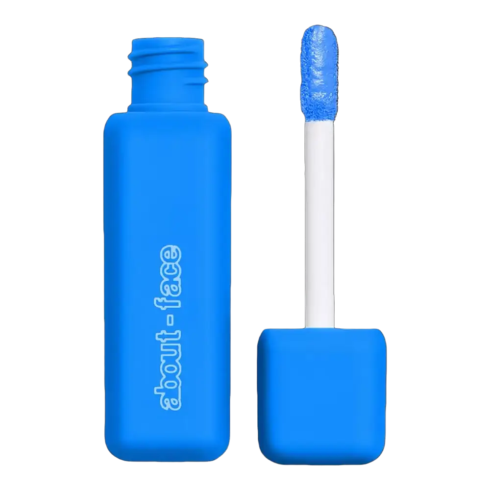 about-face Matte Fluid Eye Paint Blue Monday