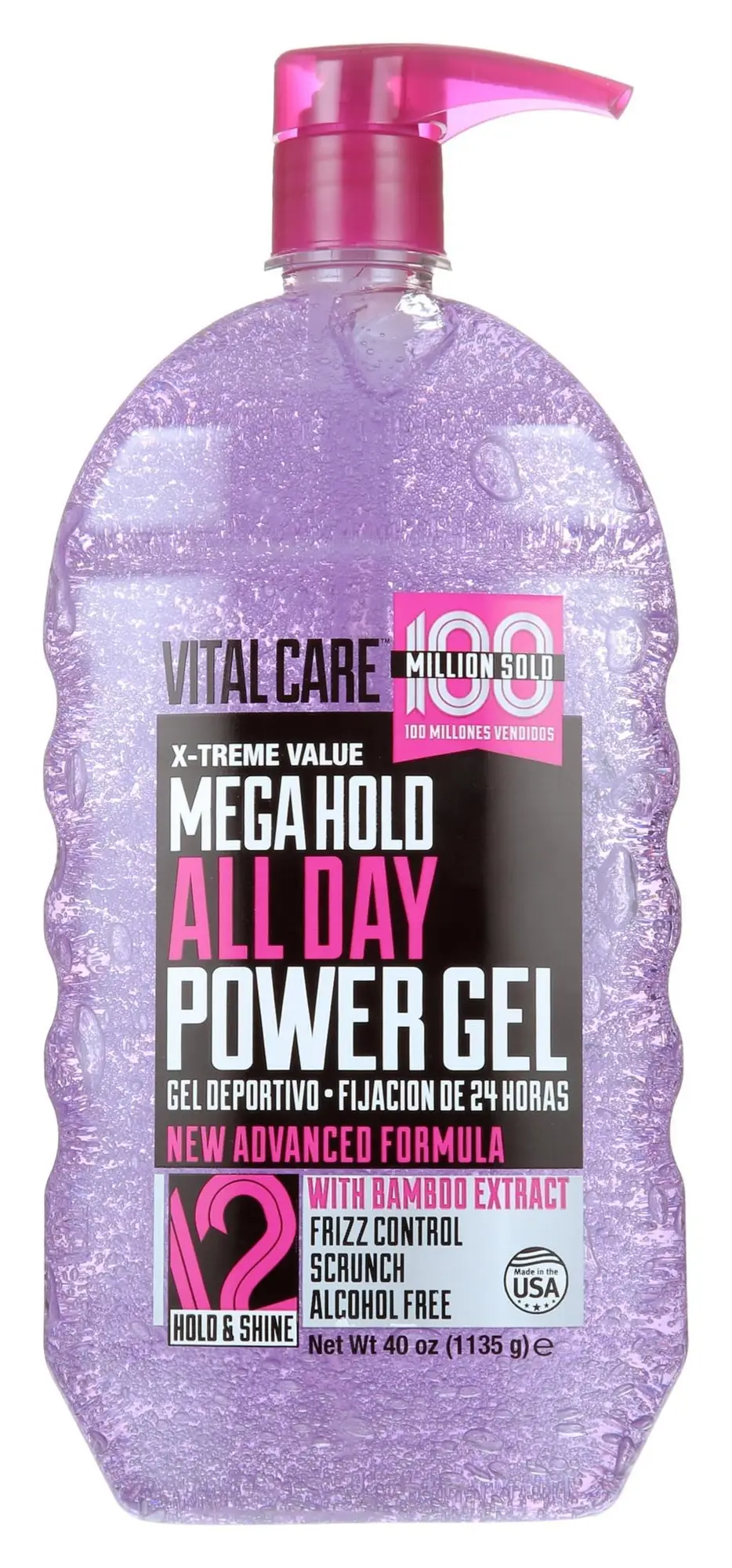 Vital Care Mega Hold All Day Power Gel