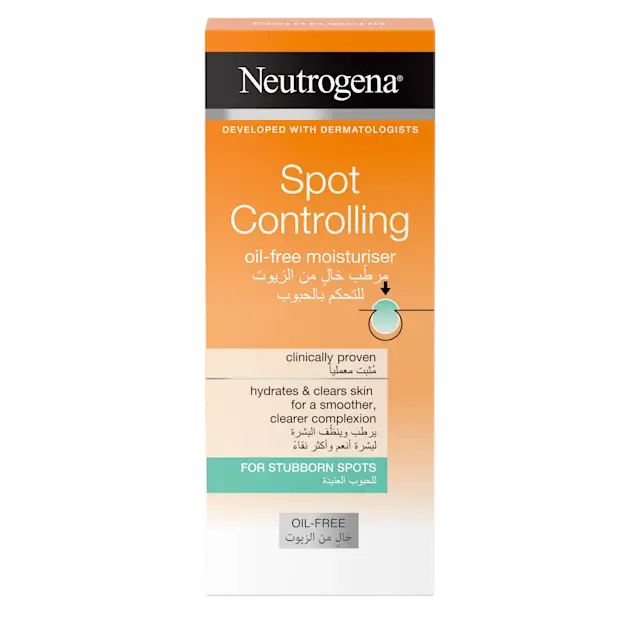 Neutrogena Spot Controlling Oil Free Moisturiser Middle East