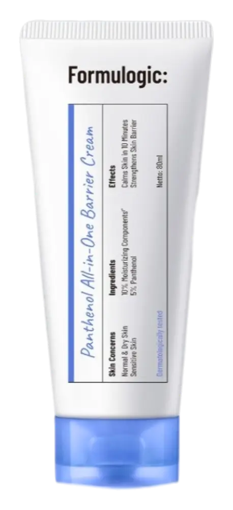 Formulogic: Panthenol All-In-One Barrier Cream